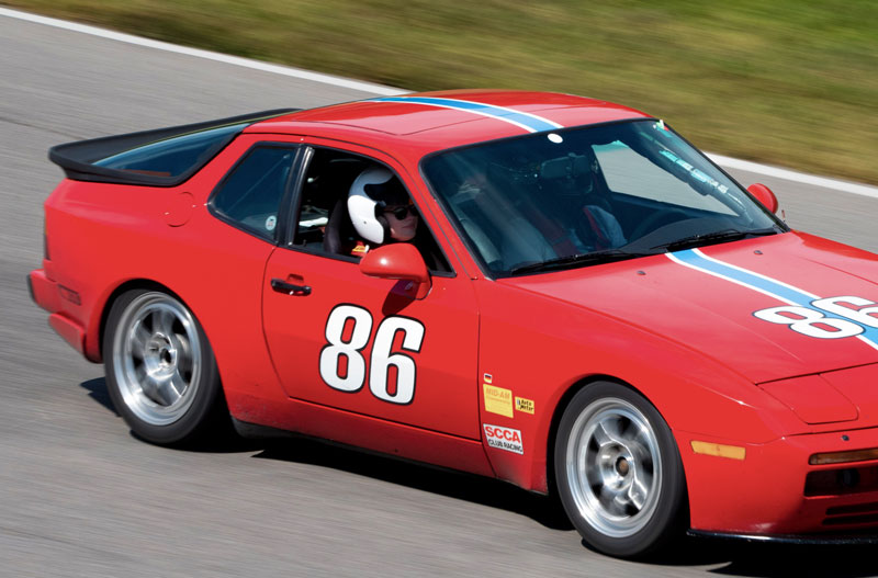 Ride-along experience at 944Fest HPDE