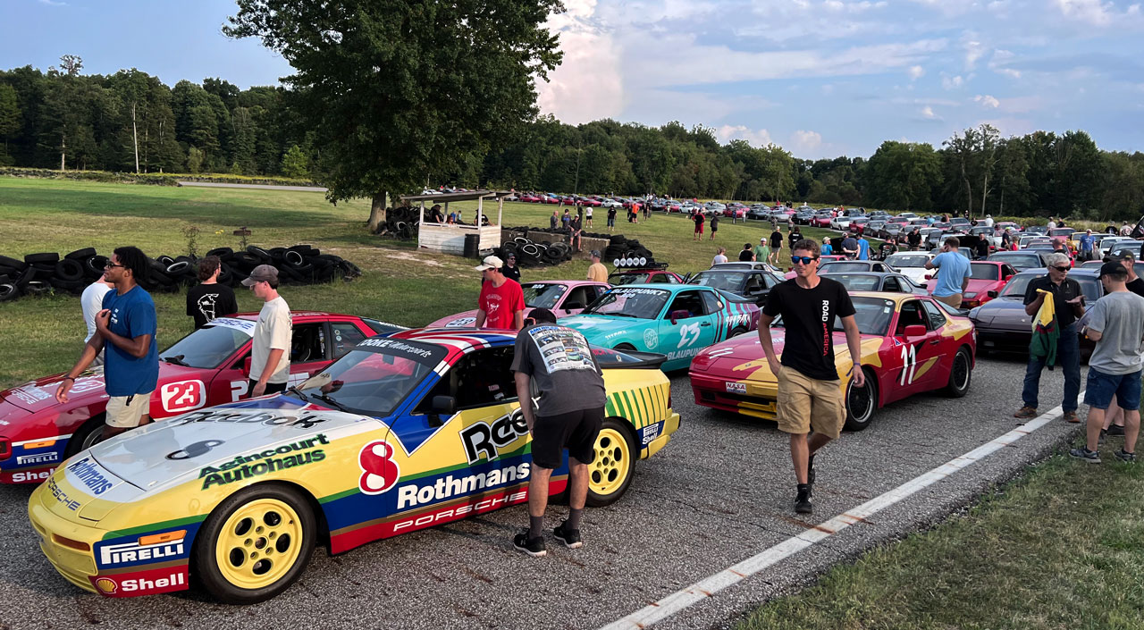 The paddock at 944Fest